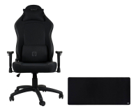 SMX Fotel gamingowy Askja + Speed Mouse Mat XL Black - 1351991 - zdjęcie 1
